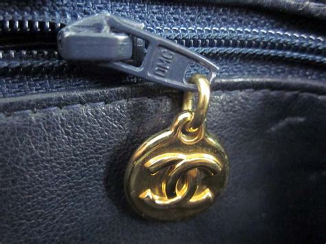 vintage chanel zipper|authenticating Chanel bags.